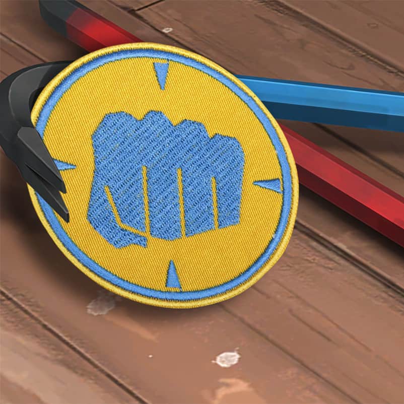 Team Fortress 2 Heavy Team Blu Patch