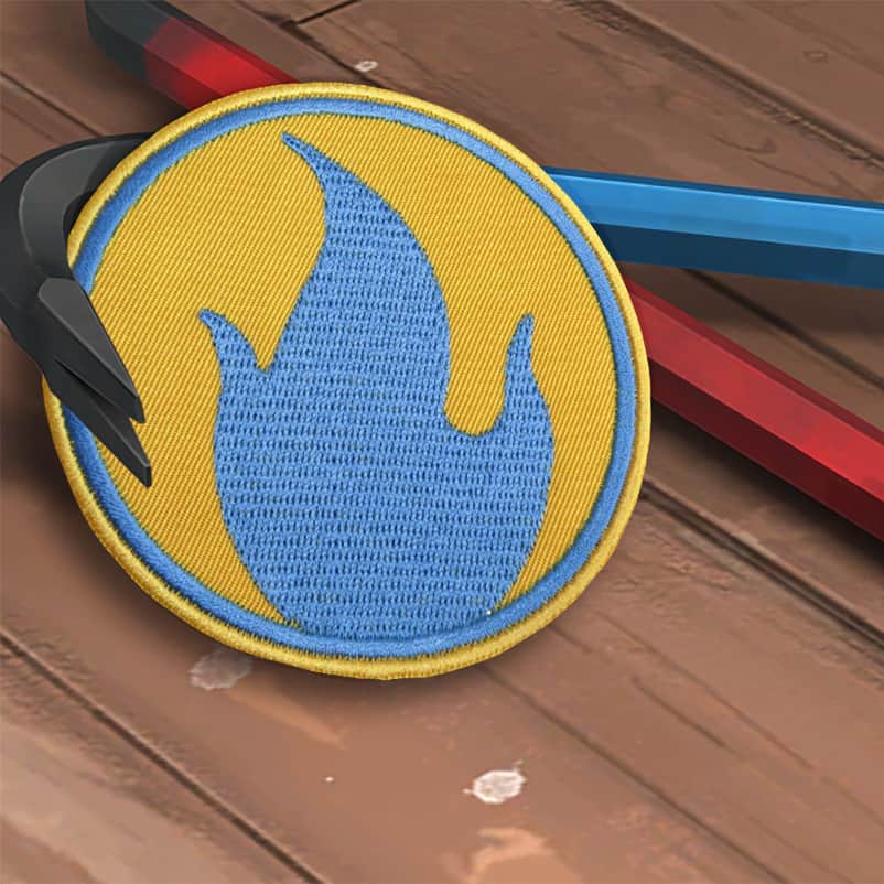 Team Fortress 2 Pyro Blue Patch