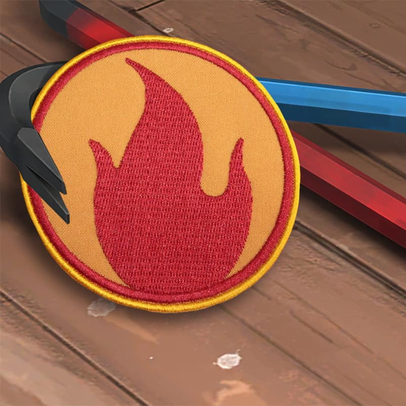 Team Fortress 2 Pyro Red Patch